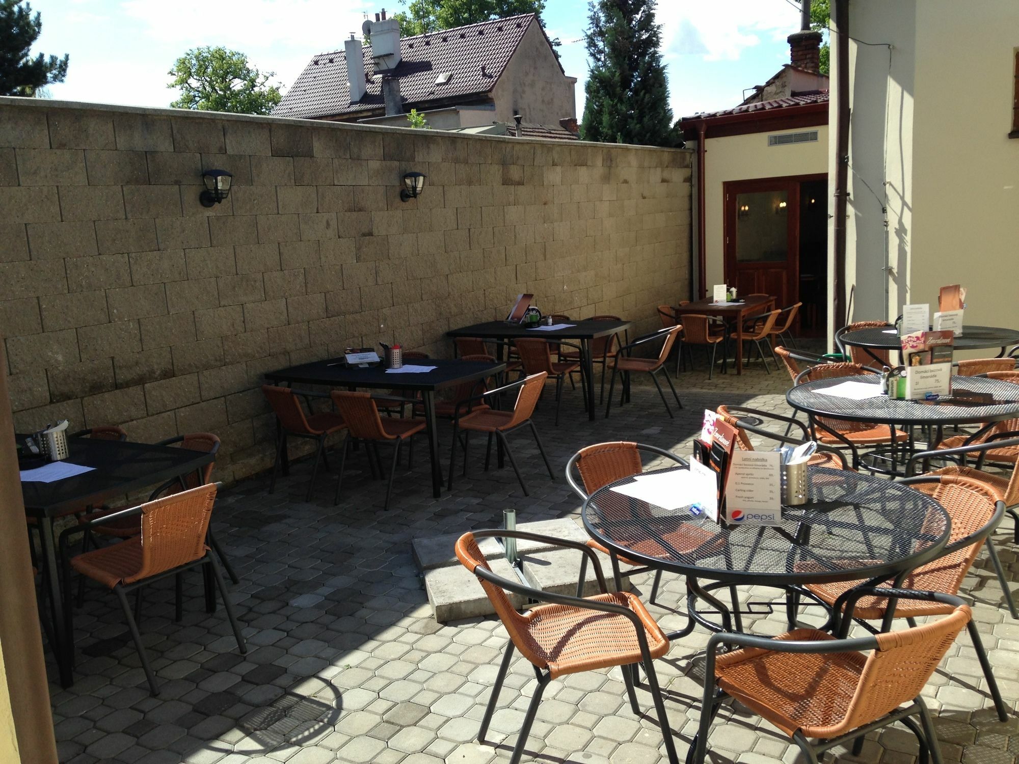 Nova Hospoda - Hotel & Restaurant Prag Exterior foto